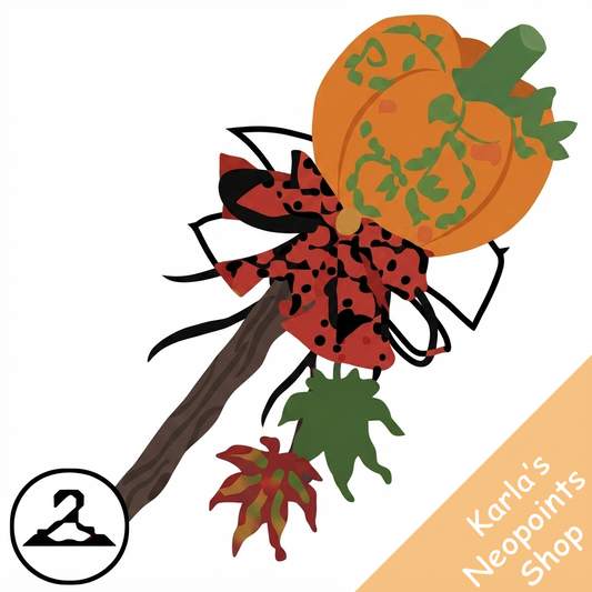 Ornamental Pumpkin Wand