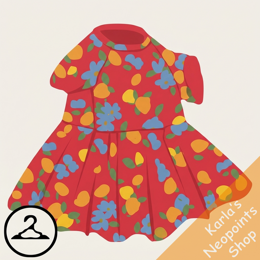 Autumn Floral Dress