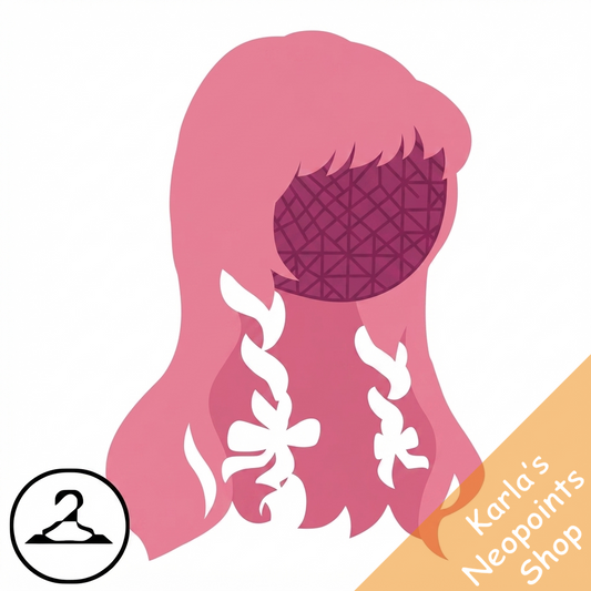 Long Elegant Cherry Blossom Wig
