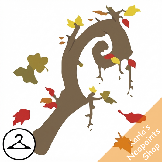 Autumn Woodland Short Staff
