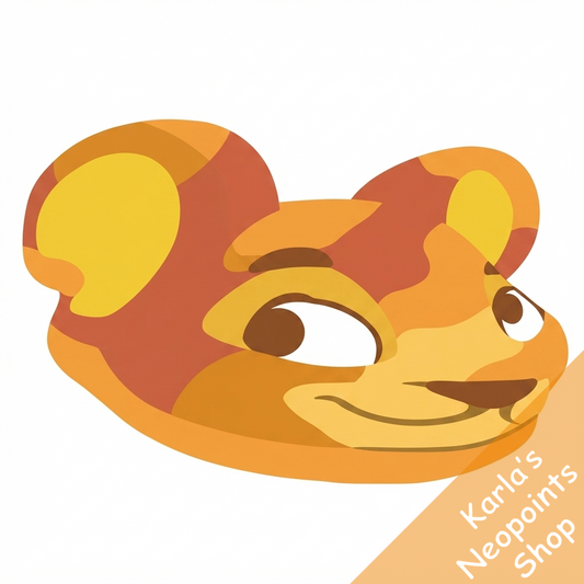 Camouflage Kougra Cookie