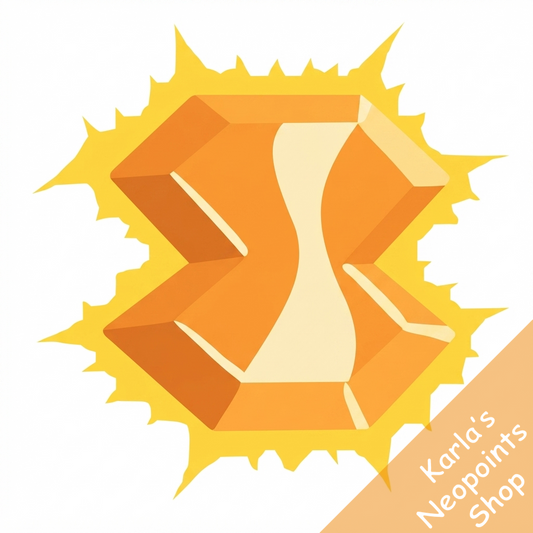 Shimmering Amber Jewel