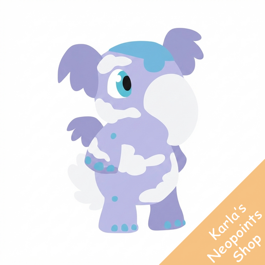Cloud Elephante Squeaky Toy