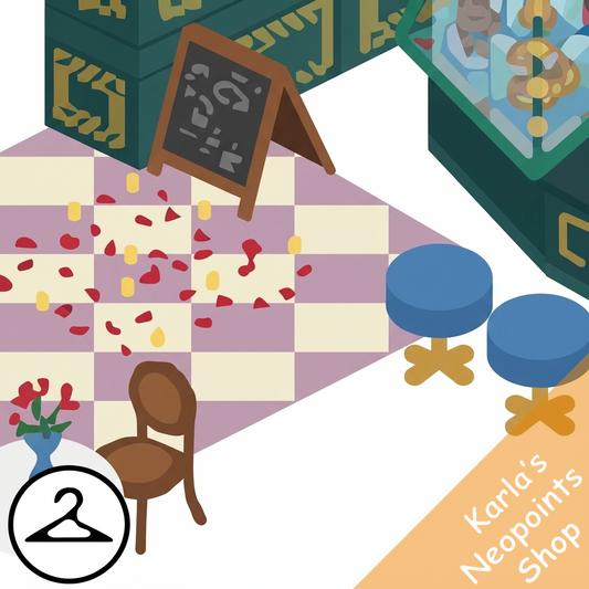 Pixel Habbo Hotel Cocoa Wonderland Background