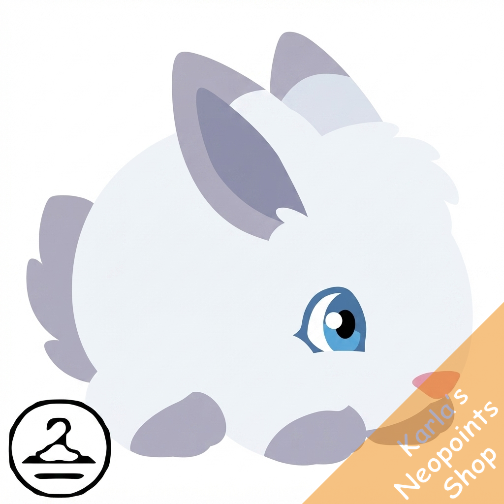 Giant Snowbunny Petpet Wearable