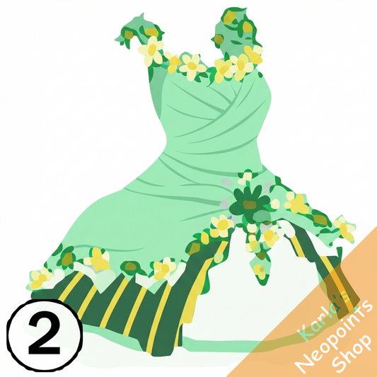 Dyeworks Green: Lavender Faerietale Dress