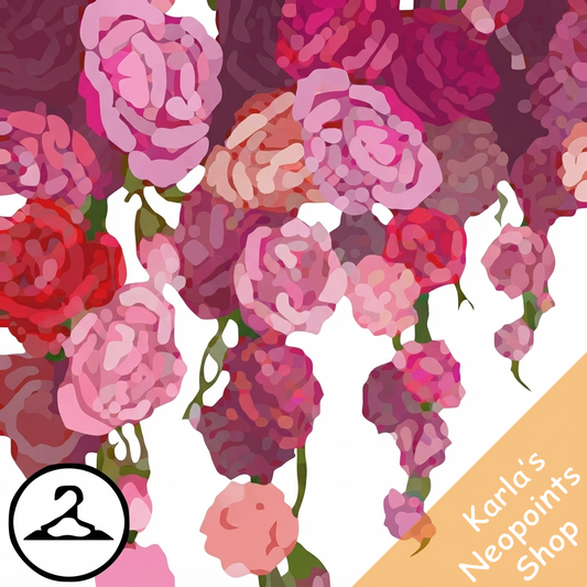 Cascading Roses