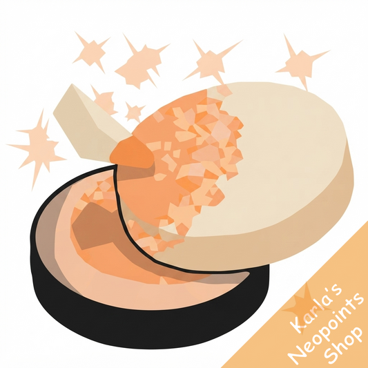 Dyeworks Orange: Shimmery Silver Facepaint