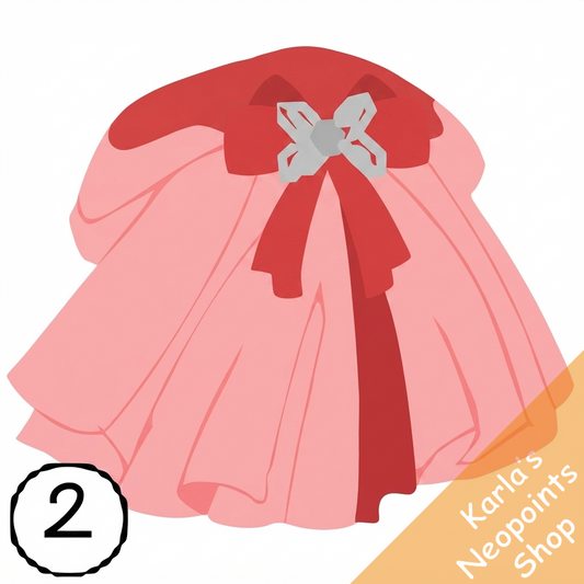 Dyeworks Red: Golden Shimmer Cape