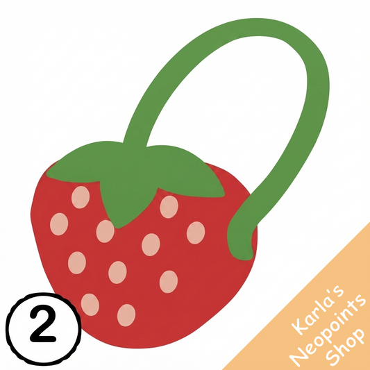 Dyeworks Red: Pastel Strawberry Purse