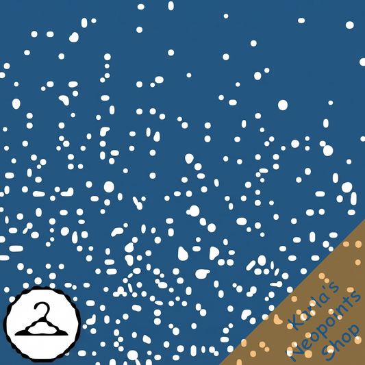 Dyeworks Dark Blue: Sparkles of Space Background