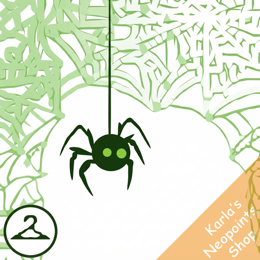 Dyeworks Green: Jewelled Pink Spyderweb Garland