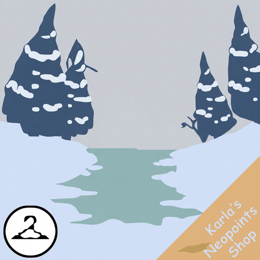 Dyeworks Silver: Cold Winter Night Background