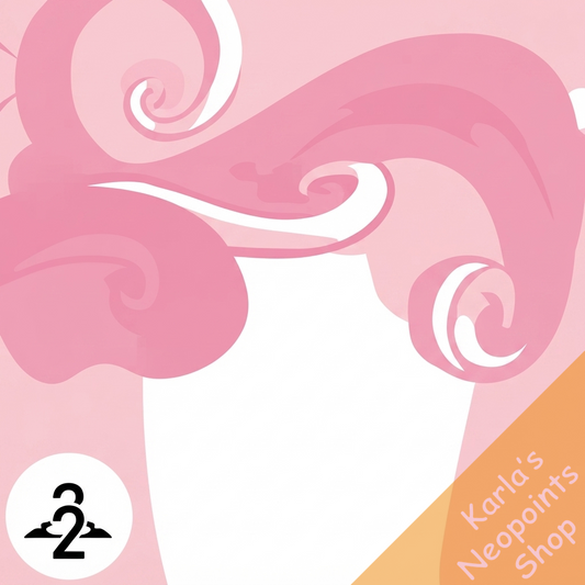 Dyeworks Pink: Ombre Cloud Garland