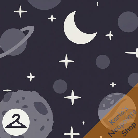 Dyeworks Black: Pastel Galaxy Background