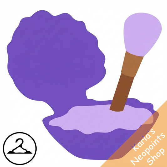 Dyeworks Purple: Pearl Shimmer Maraquan Markings