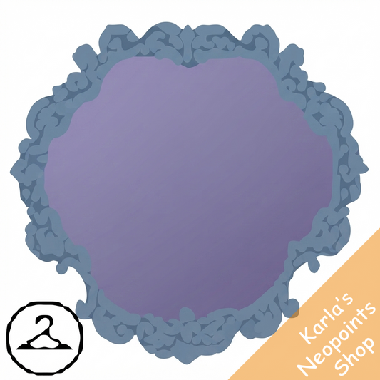 Dyeworks Silver: Ornate Mirror Reflection