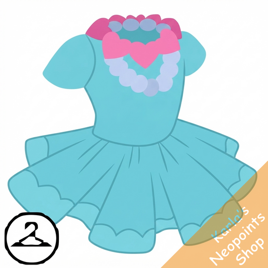 Dyeworks Teal: Accessories Shop Dress
