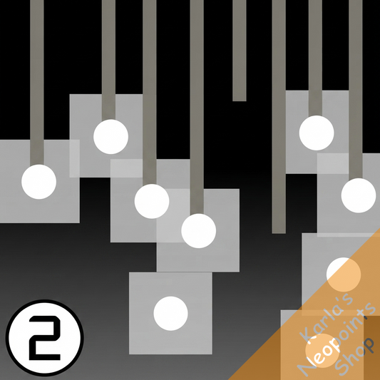 Dyeworks Grey: Light Shower Garland