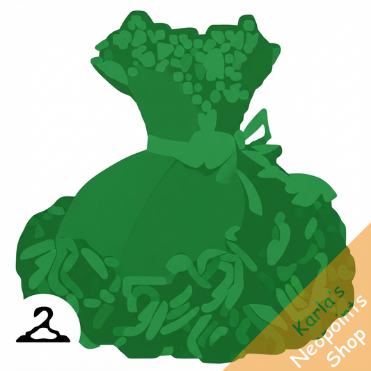 Dyeworks Green: Abundant Heart Dress