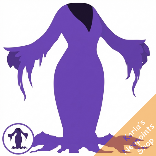 Dyeworks Purple: Deadly Beauty Dress