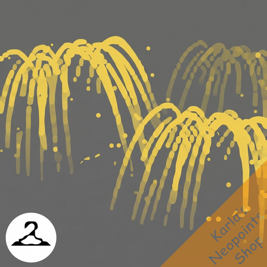 Dyeworks Gold: Waterfall Fireworks Effect