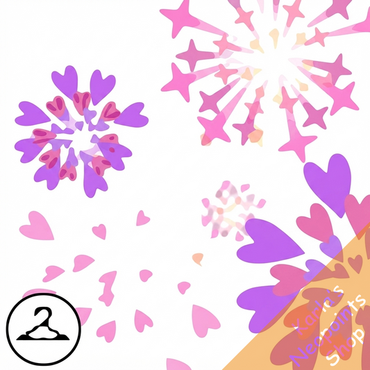 Dyeworks Purple: Beautiful Valentine Fireworks