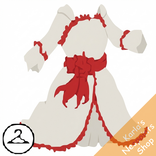 Dyeworks Red: Deathly Union Dress