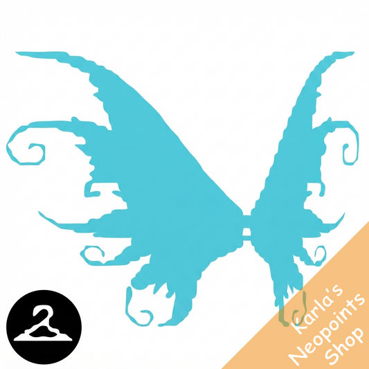 Dyeworks Blue: Winter Faerie Wings