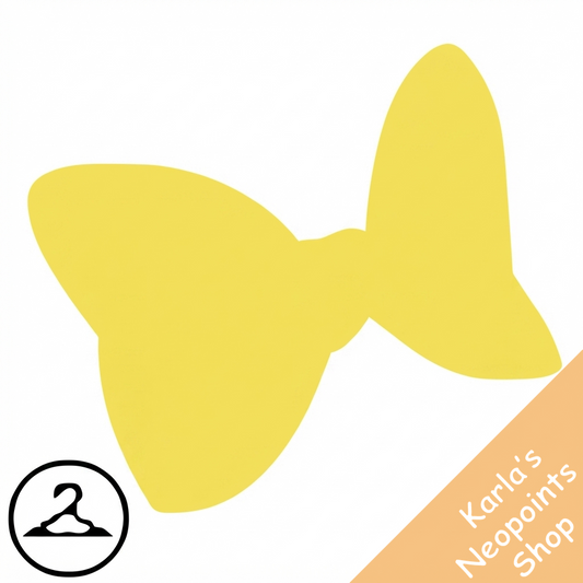 Dyeworks Yellow: Pastel Blue Hair Bow