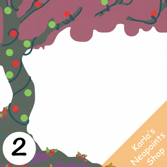 Dyeworks Red: Lighted Gothic Tree