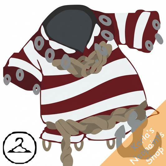 Dyeworks Red: Pirate Knots Shirt