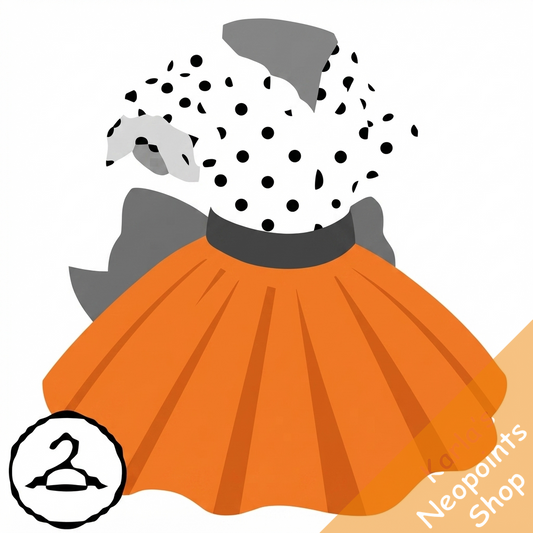 Dyeworks Black: Polka Dot Holiday Dress