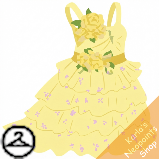 Dyeworks Yellow: Lovely Layered Lilac Dress