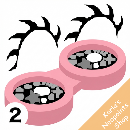 Dyeworks Grey: Birthday Kawaii Contacts