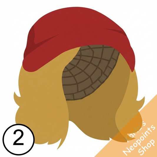 Dyeworks Red: Dark Winter Wig and Beanie