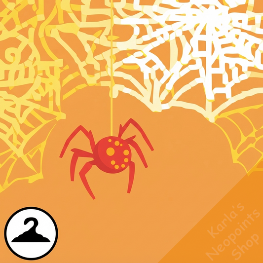 Dyeworks Orange: Jewelled Pink Spyderweb Garland