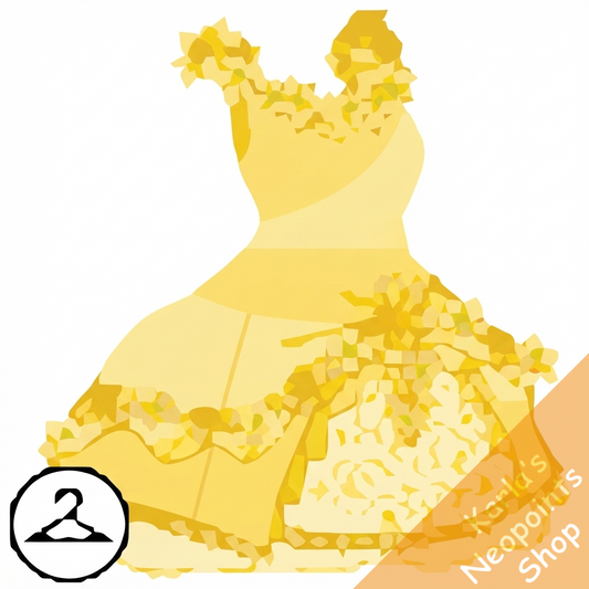 Dyeworks Yellow: Lavender Faerietale Dress