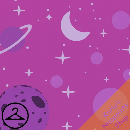 Dyeworks Purple: Pastel Galaxy Background
