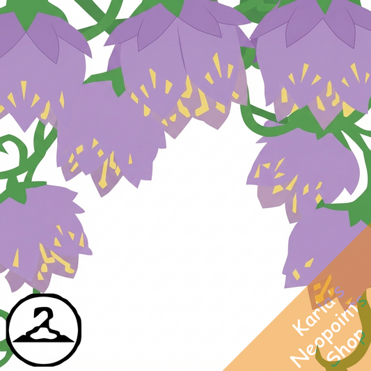 Dyeworks Lavender: Flowering Vine String Lights