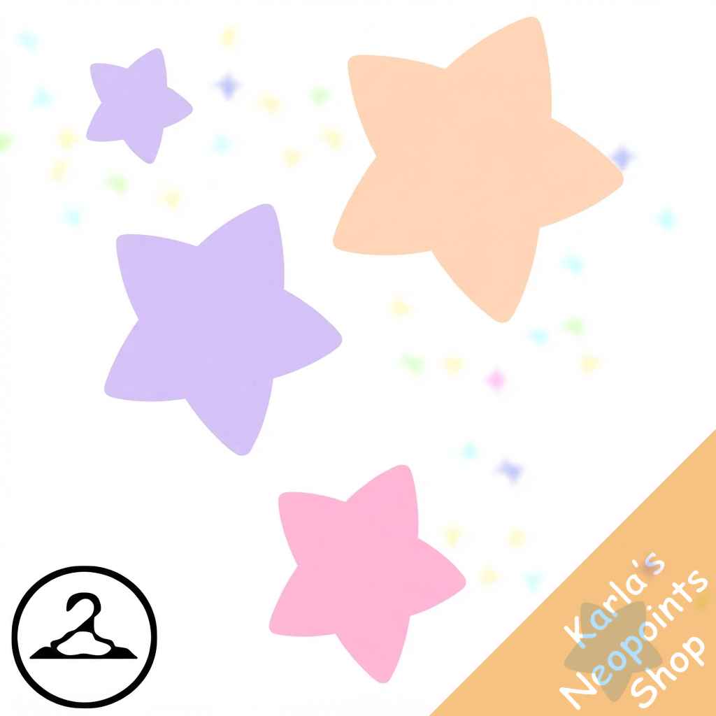 Dyeworks Pastel Rainbow: Colourful Stars Trinket
