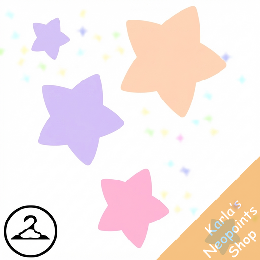 Dyeworks Pastel Rainbow: Colourful Stars Trinket