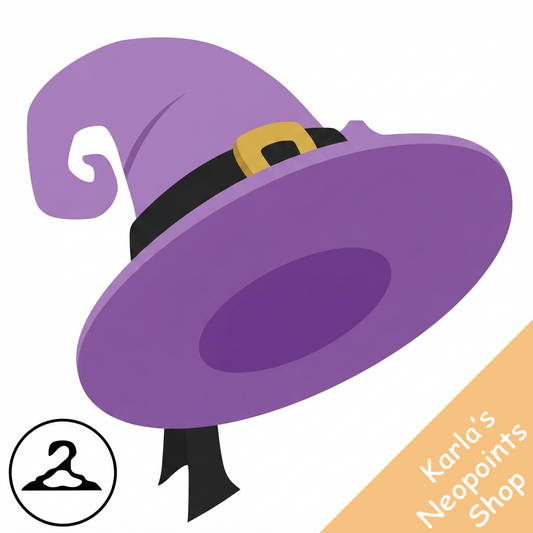 Dyeworks Purple: Crystal Collector Witch Hat