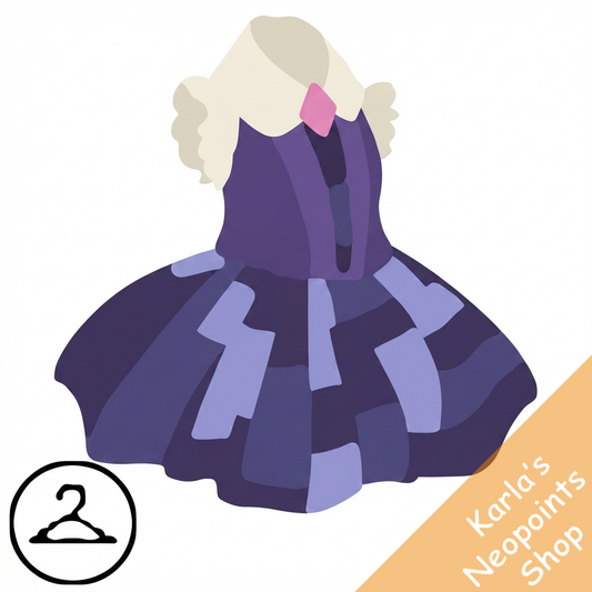 Dyeworks Purple: Green Patchwork Dress