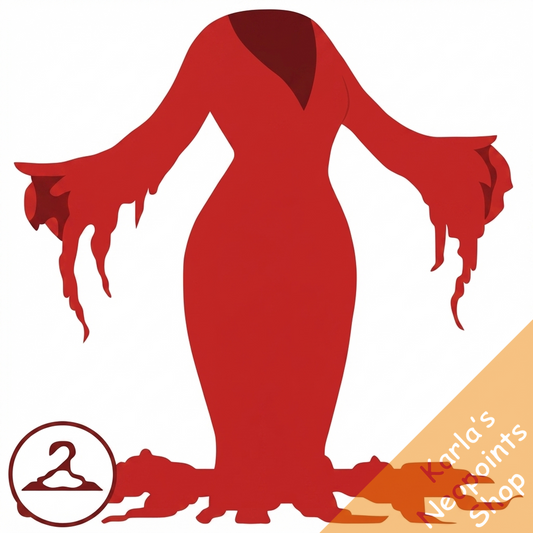 Dyeworks Red: Deadly Beauty Dress