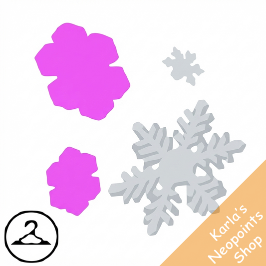 Dyeworks Pink: Snowflake Shower