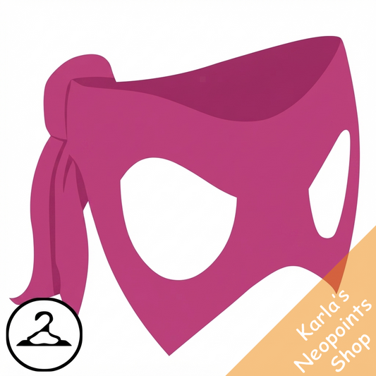 Dyeworks Pink: Bandit Mask