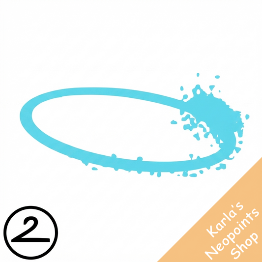 Dyeworks Blue: Shimmering Ring of Generosity
