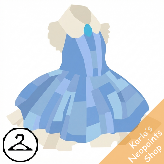 Dyeworks Blue: Green Patchwork Dress