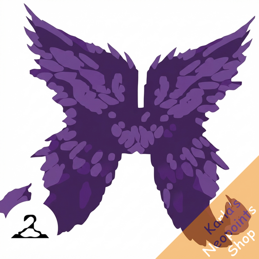Dyeworks Purple: Jewelled Silver Wings